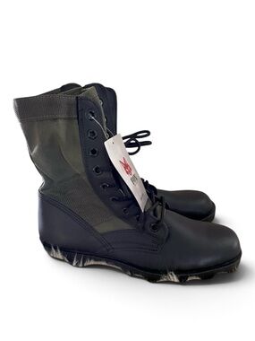NWT FOX Vietnam Jungle Olive/ Black Combat Hiking Boots